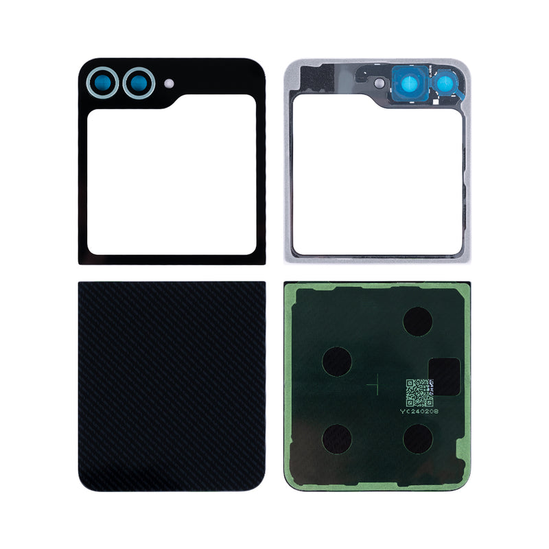 Samsung Galaxy Z Flip6 F741B Back Cover Black With Lens OEM