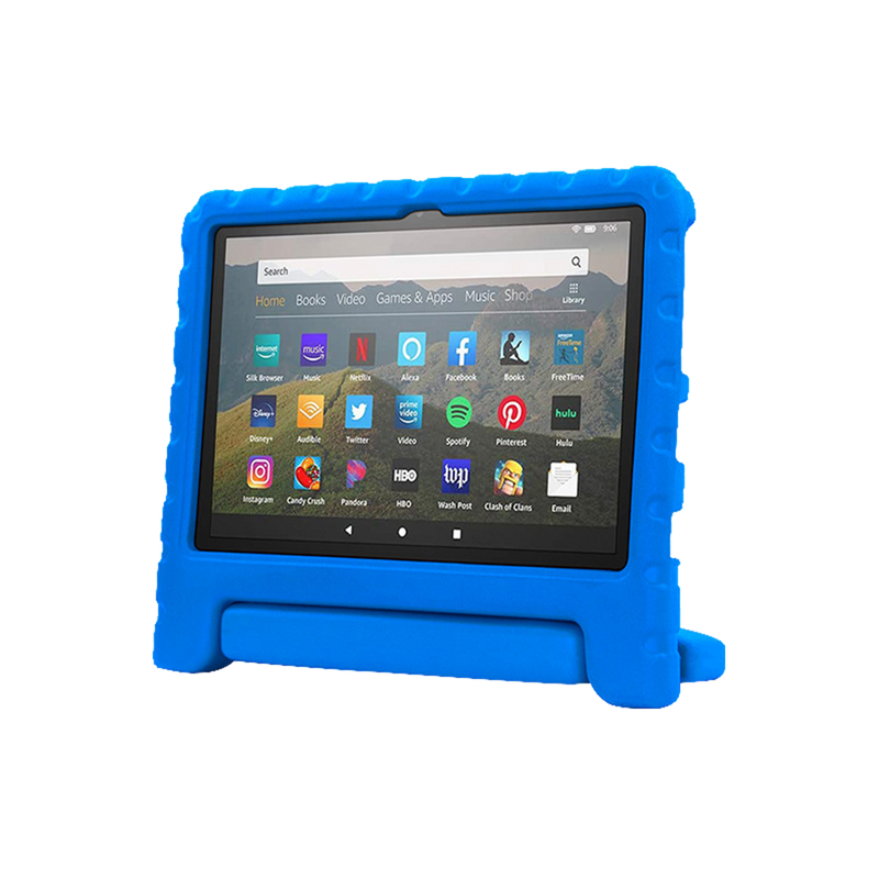 Rixus RXTC06 Para Funda iPad Air 1,9.7,iPad 5,iPair 2,9.7,iPad 6, iPad Pro 9,iPad 7 Tablet Kids Case Azul