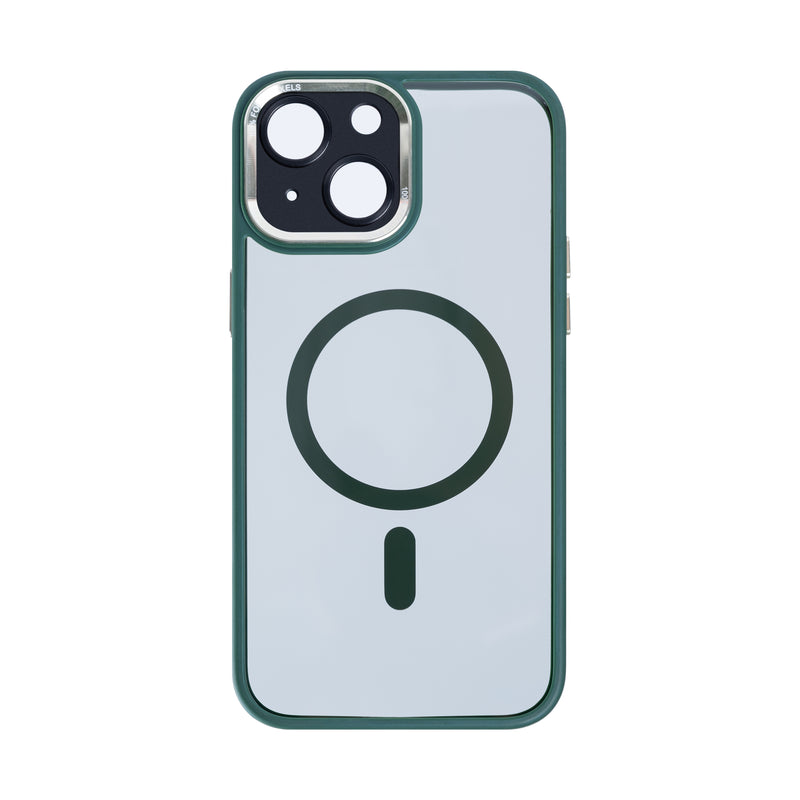 Rixus Classic 04 Case With MagSafe For iPhone 14 Dark Green