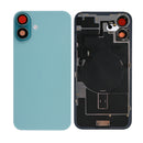 For iPhone 16 Extra Glass With NFC, Enlarged Camera Frame Teal