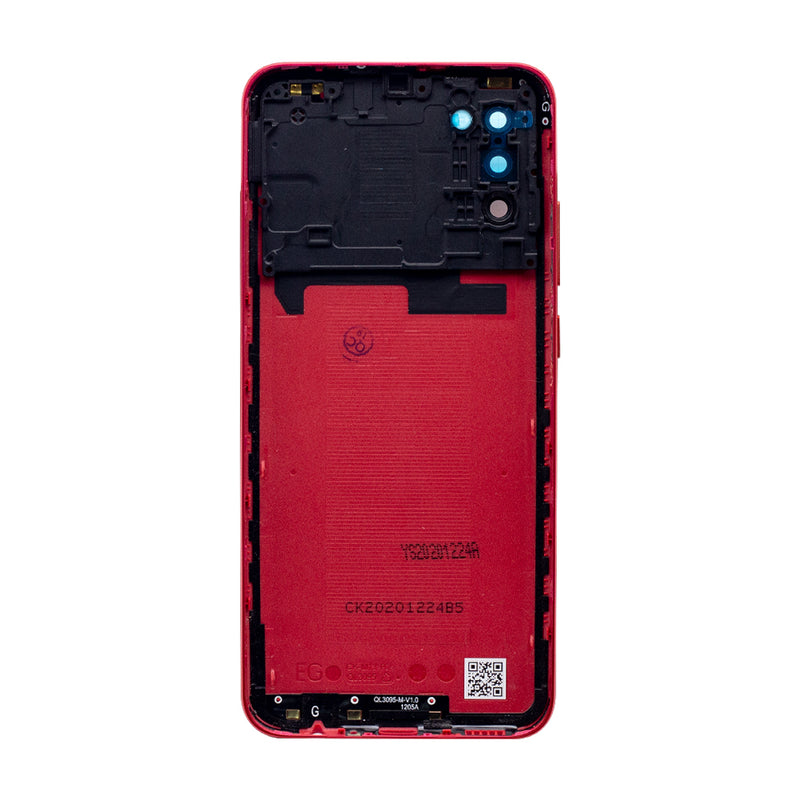 Samsung Galaxy A02s A025F Back Cover Red With Lens (OEM)