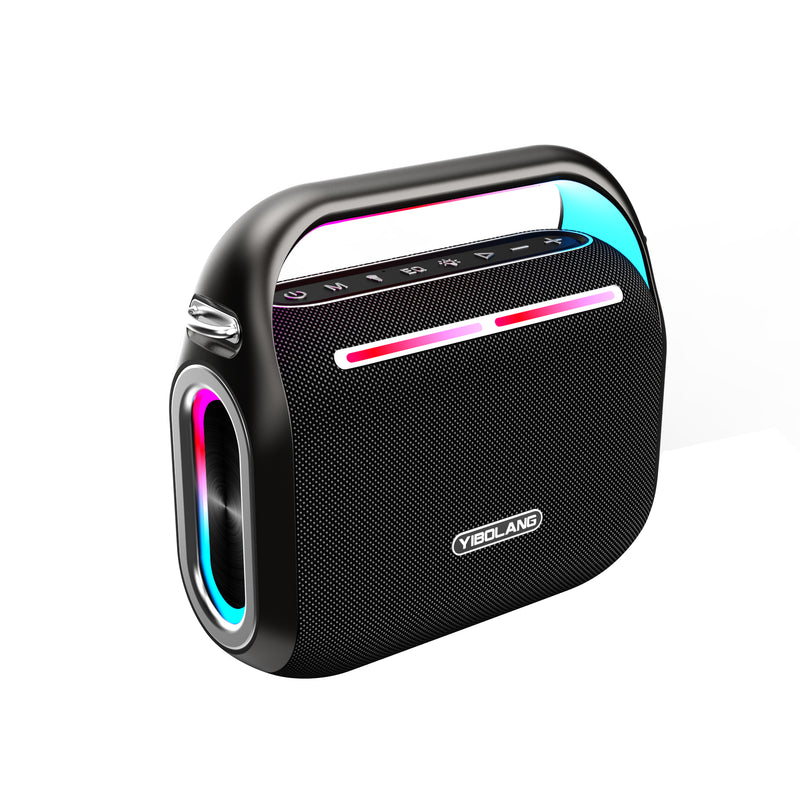 Yibolang Bluetooth Speaker F2Pro with One Microphones Black