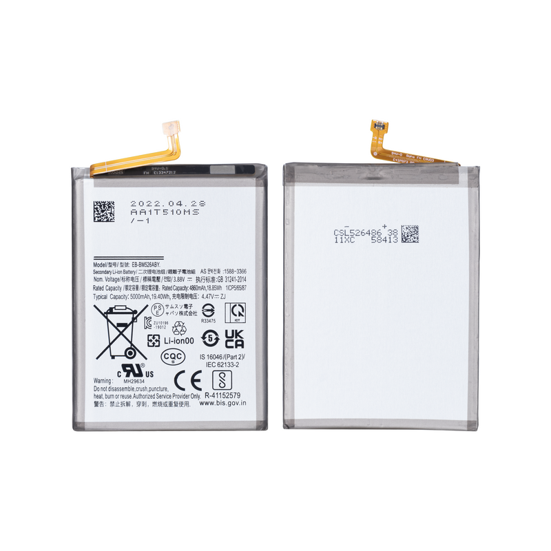 Samsung Galaxy M52 5G M526B, A23 5G A236B Batterie EB-BM526ABY (OEM)