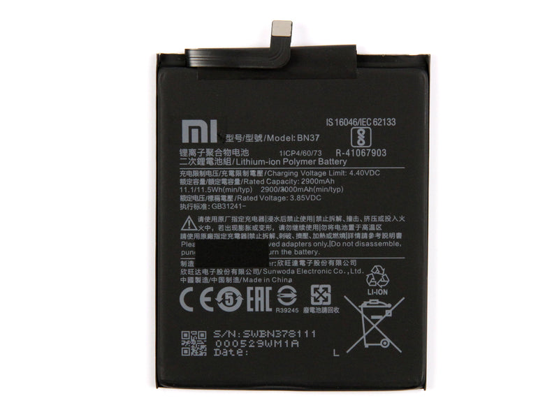 Xiaomi Redmi 6, Redmi 6A Batterie BN37 (OEM)