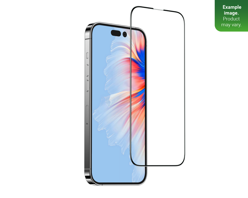 Rixus Para iPhone 12,12 Pro Cristal Templado Borde Curvo