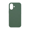 Rixus For iPhone 16 Soft TPU Phone Case Dark Green
