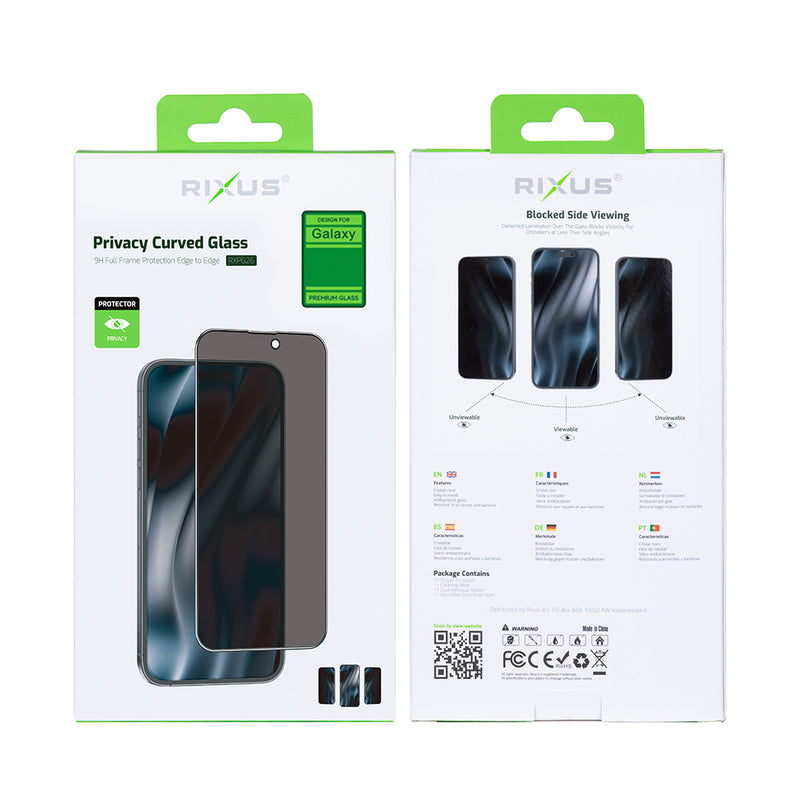 Rixus Tempered Glass Privacy For Samsung Galaxy A06 A065F