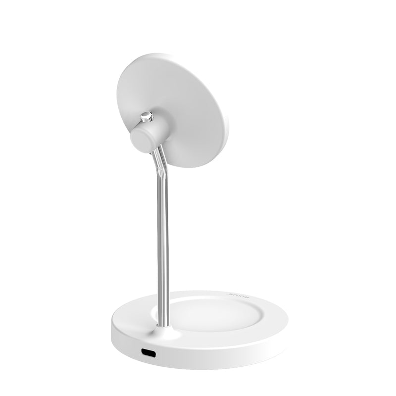 Rixus RXWC45A Soporte de carga inalámbrico 15W Blanco