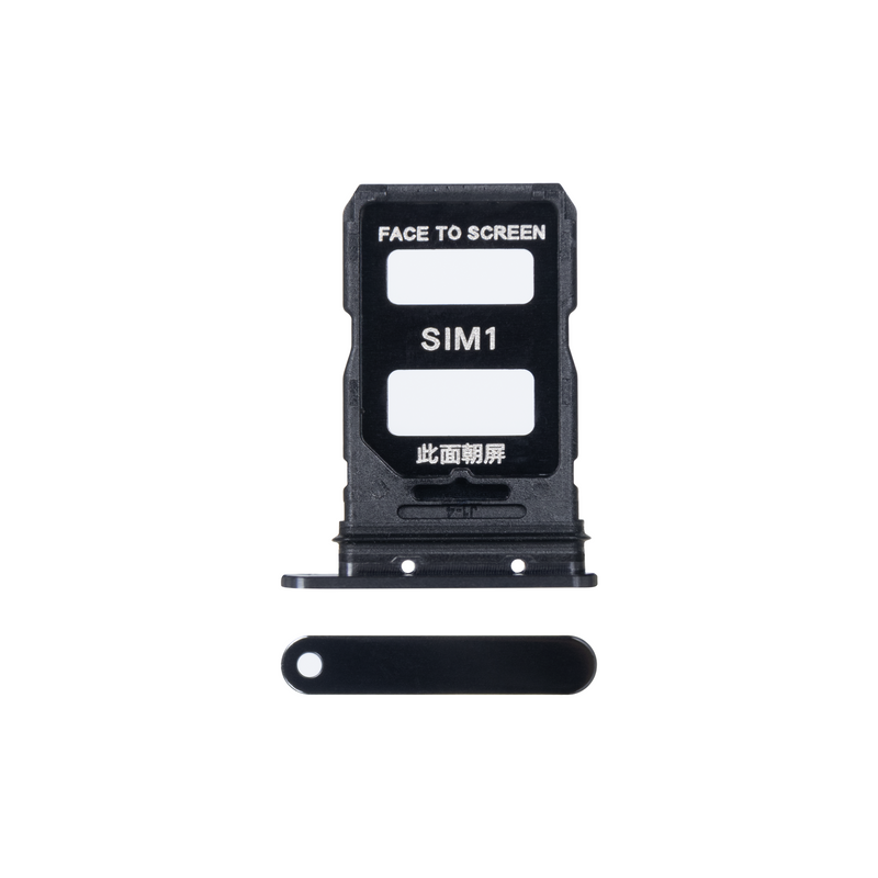 Xiaomi 13 Pro (2210132G) Sim Card Holder Ceramic Black OEM