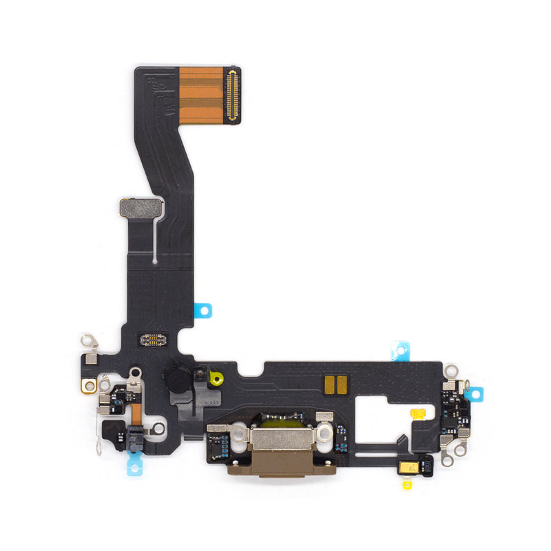 Para iPhone 12 Pro Sistema Conector Flex Board Oro