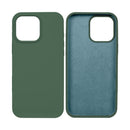 Rixus For iPhone 16 Pro Max Soft TPU Phone Case Dark Green