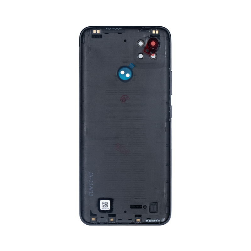 Realme C21 RMX3201 Back Cover Cross Black (+Lens)