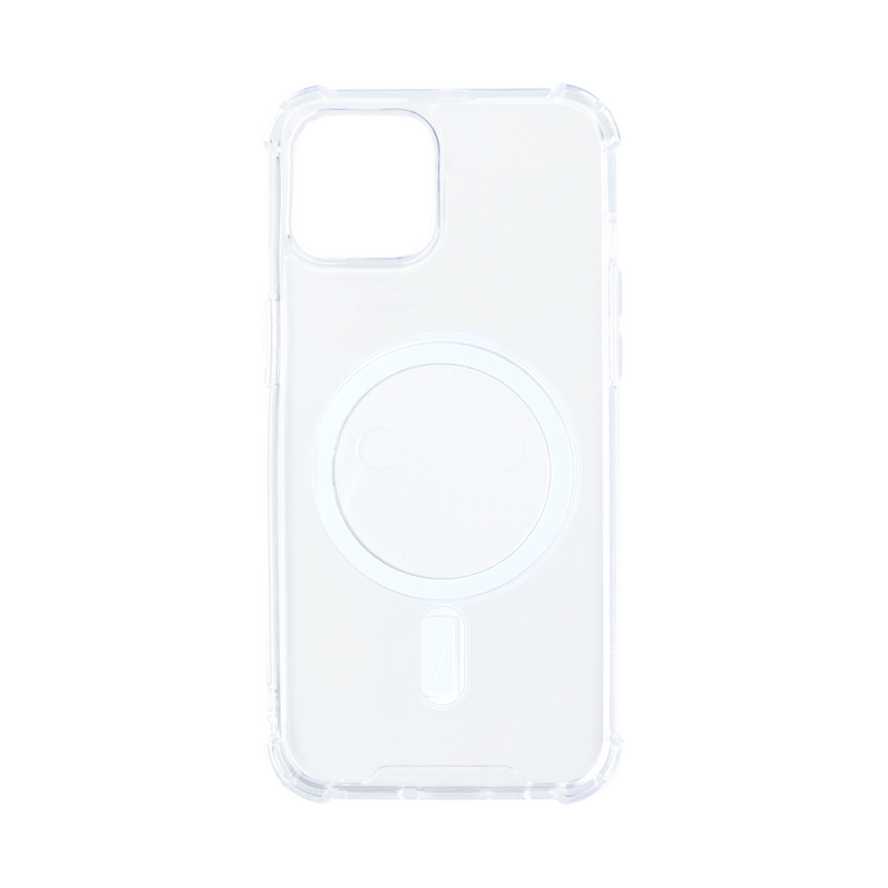 Rixus Para Funda Antirotura iPhone 13 Mini Con Magsafe Transparente