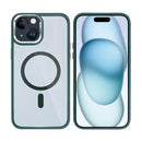 Rixus Classic 04 Case With MagSafe For iPhone 15 Dark Green