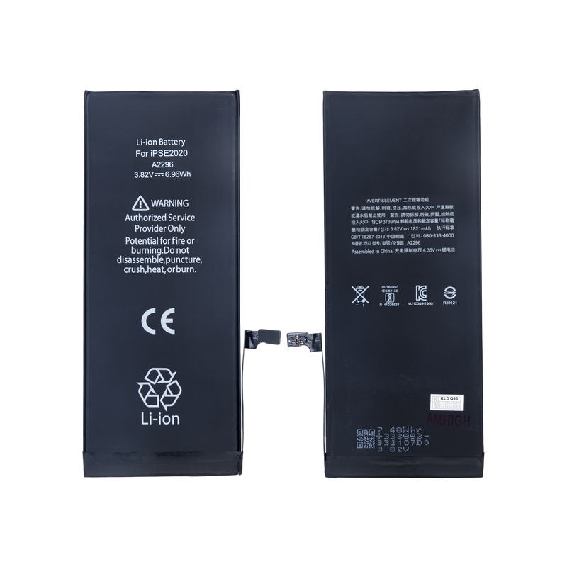 Pour iPhone SE (2020) Batterie avec puce ZY