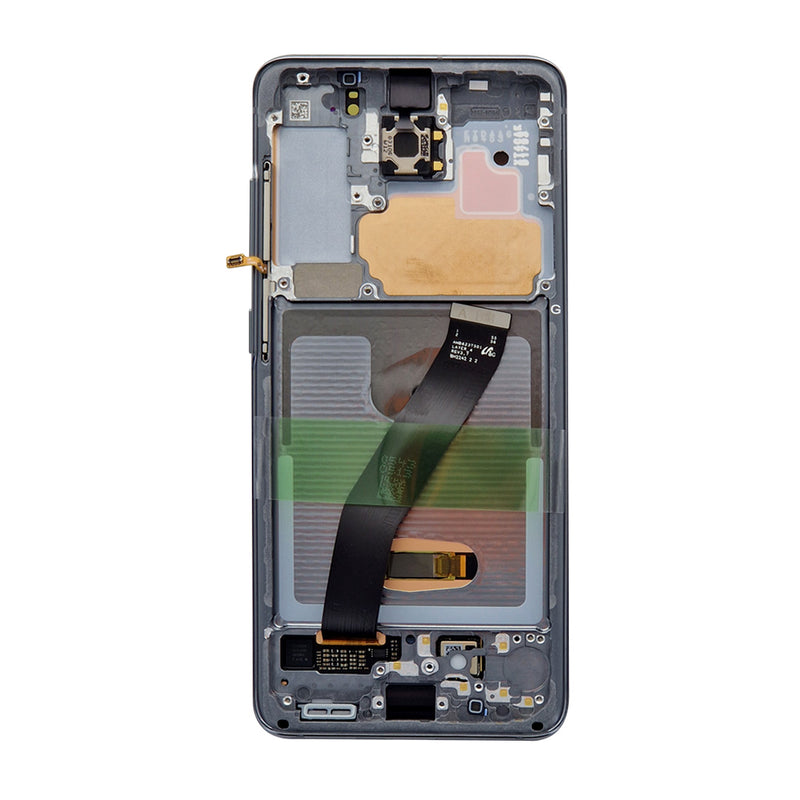 Samsung Galaxy S20 G980F, S20 5G G981F Display And Digitizer With Frame Cosmic Grey Service Pack