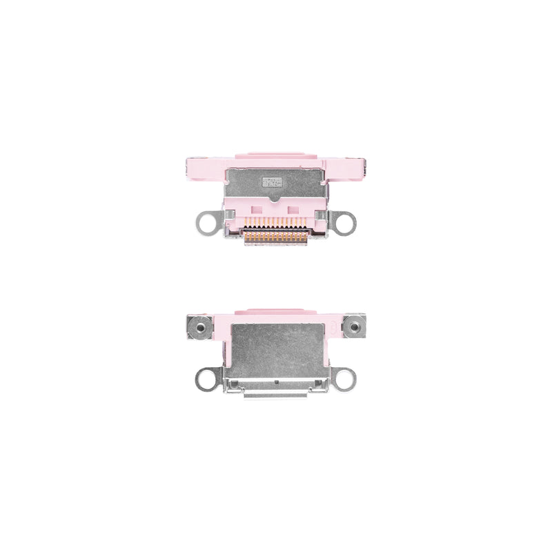 For iPhone 15, 15 Plus System Connector Port Pink