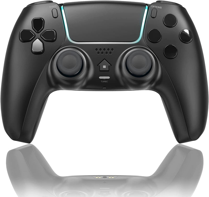 Pour manette de jeu Bluetooth sans fil PlayStation 4 T28 Noir