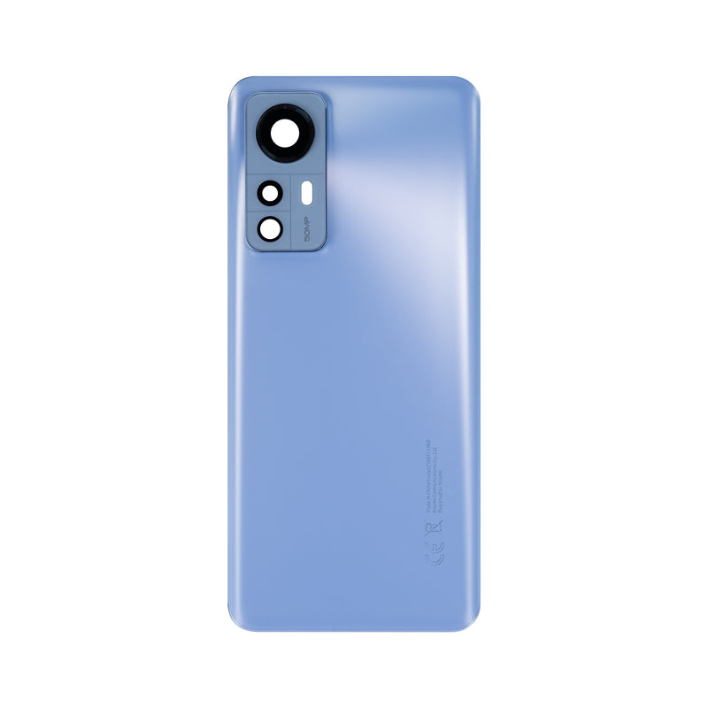 Xiaomi 12 (2201123G) Back Cover With Lens Blue OEM