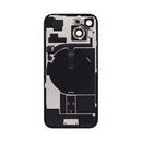 For iPhone 15 Extra Glass With Enlarged Camera Frame Green Compatible