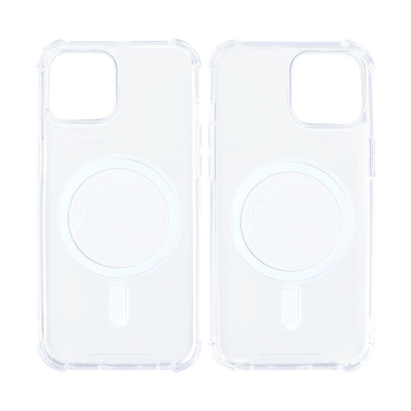 Rixus Para Funda Antirotura iPhone 14 Con Magsafe Transparente