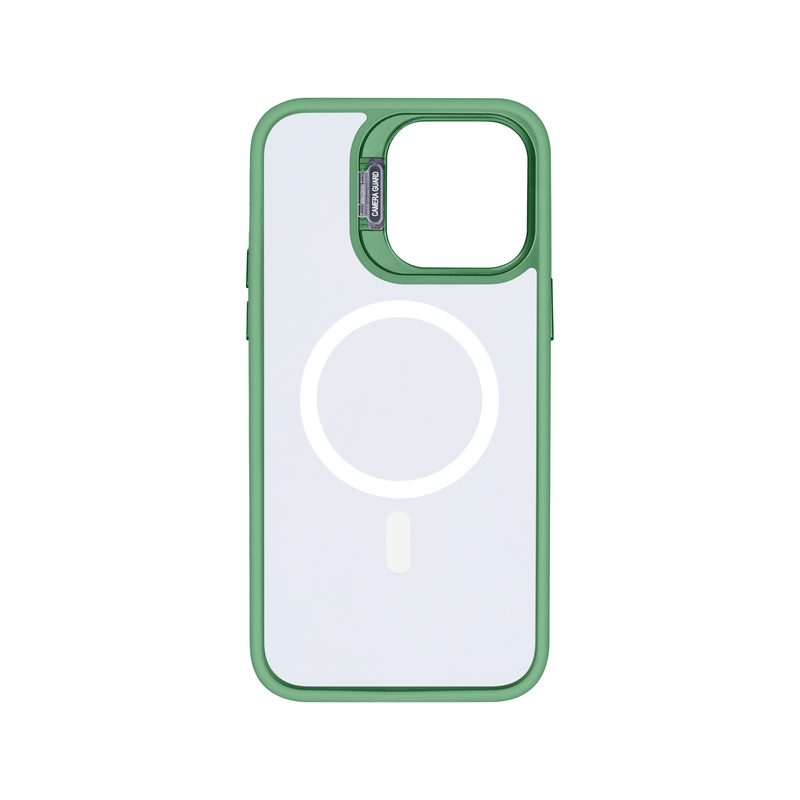 Coque Rixus Classic 03 avec MagSafe pour iPhone 13 Vert clair