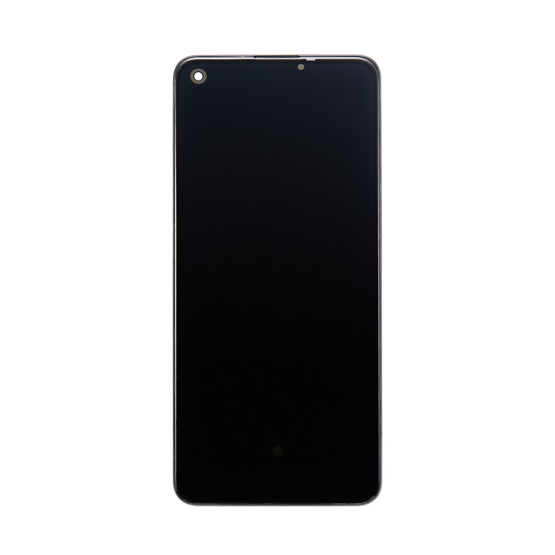 Oppo A74 4G CHP2219, F19 CPH2219 Ecran et numériseur avec cadre prisme noir OEM