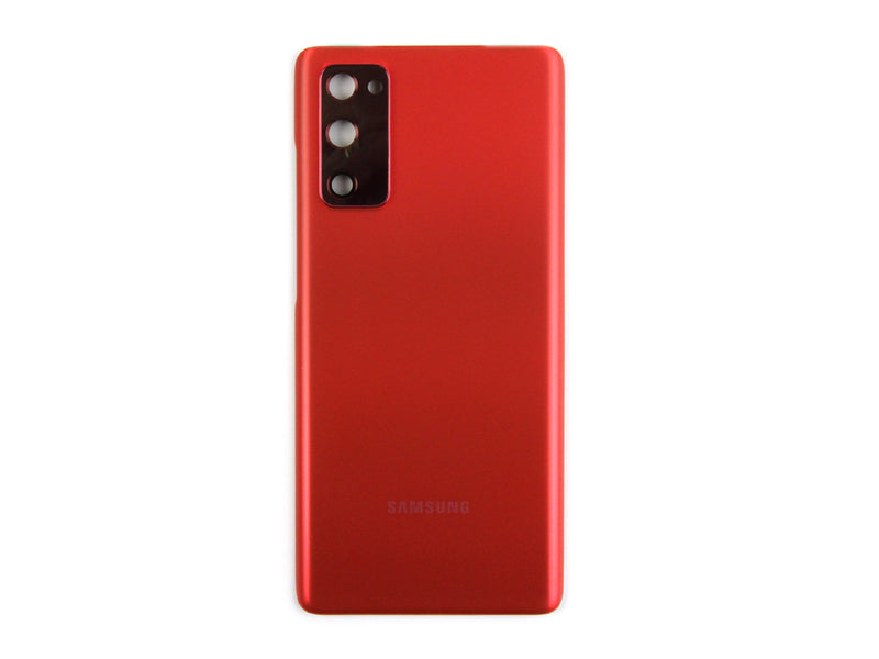 Samsung Galaxy S20 FE 5G G781B Tapa Trasera Rojo Nube Con Lente (OEM)