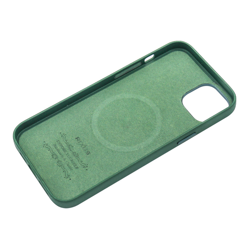 Rixus Classic 02 Funda Con MagSafe Para iPhone 14 Plus Verde