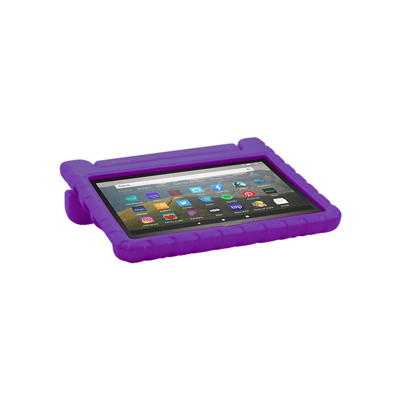 Rixus RXTC06 Funda infantil para tablet iPad Air 1,9.7, iPad 5, iPad 2,9.7 iPad 6, iPad Pro 9.7, iPad 7 Morado