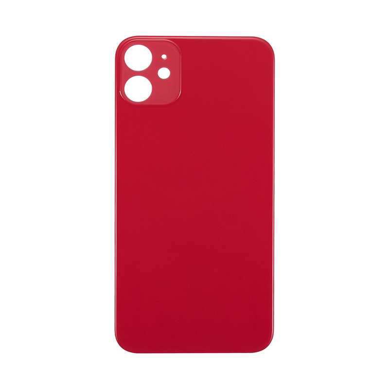 Pour iPhone 11 Extra Glass Red (Cadre de l'appareil photo élargi)