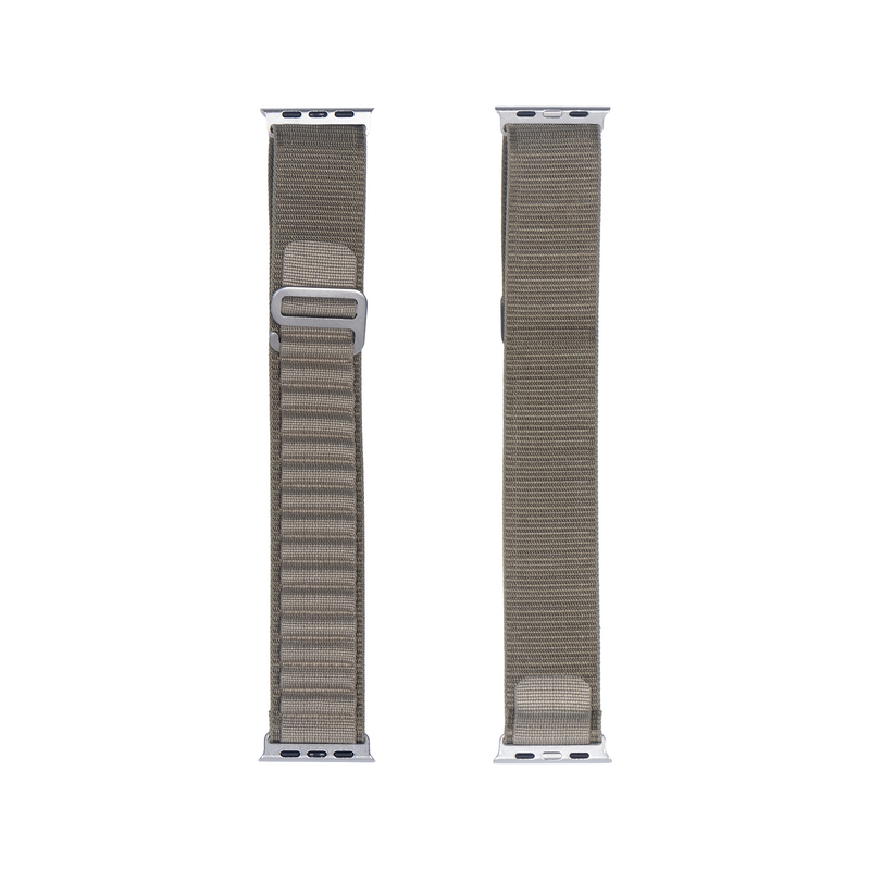 Pour Apple Watch 42mm, 44mm, 45mm, 49mm Nylon Band Sport Loop Olive Retail Box