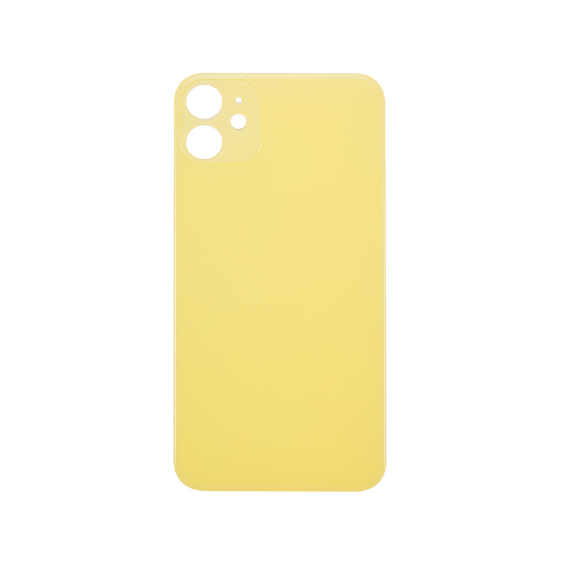 For iPhone 11 Extra Glass Yellow (Enlarged camera frame)