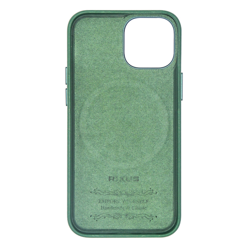 Rixus Classic 02 Funda Con MagSafe Para iPhone 13 Mini Verde