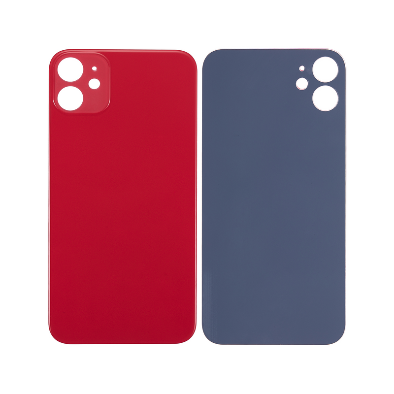 For iPhone 11 Extra Glass Red (Enlarged camera frame)