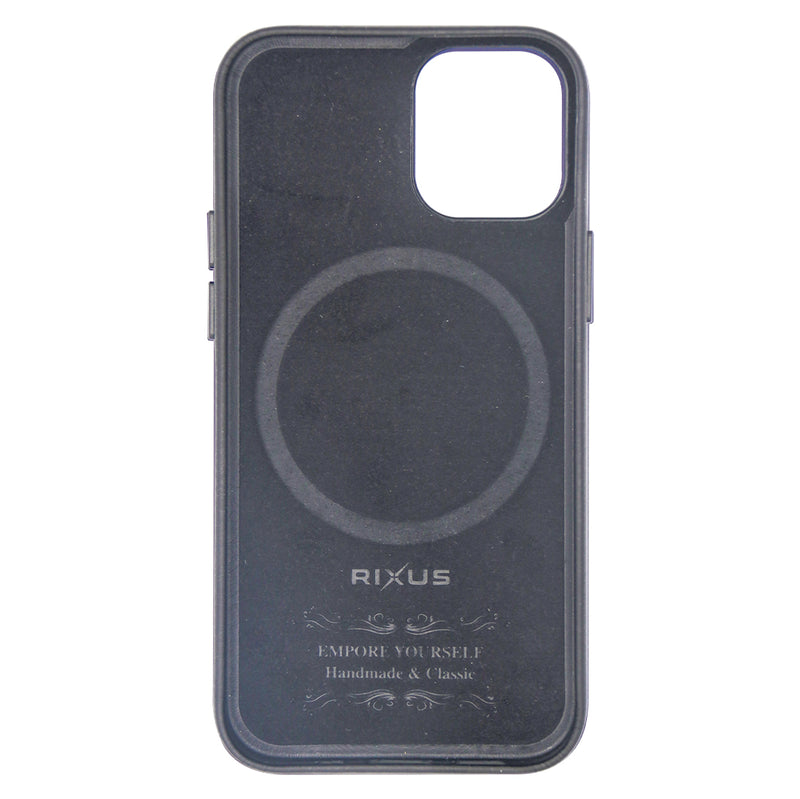 Rixus Classic 02 Funda Con MagSafe Para iPhone 14 Negro