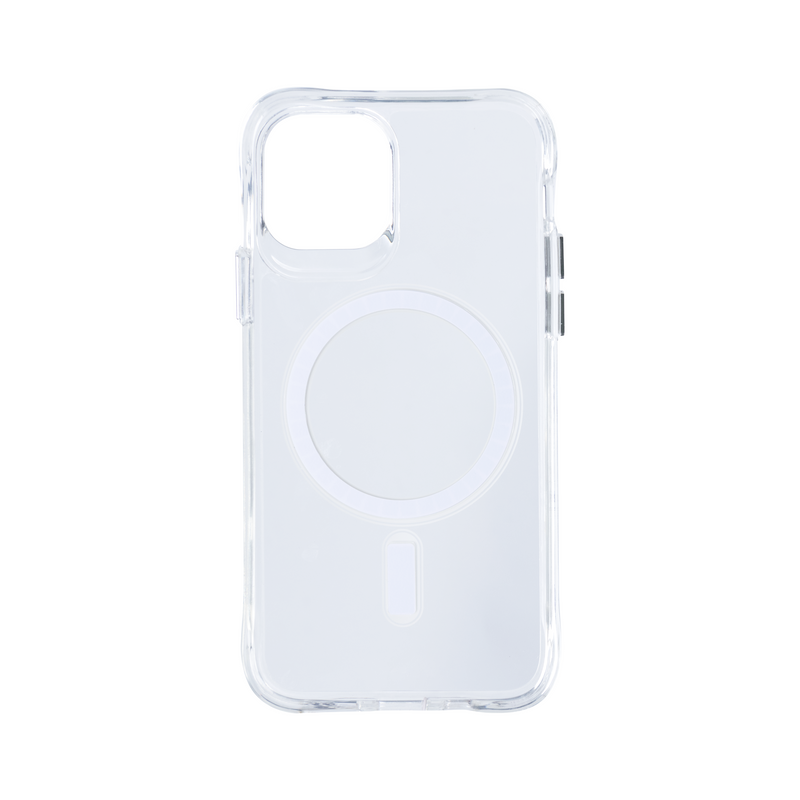 Rixus For iPhone 12, 12 Pro Crystal Clear Anti-shock TPU With MagSafe