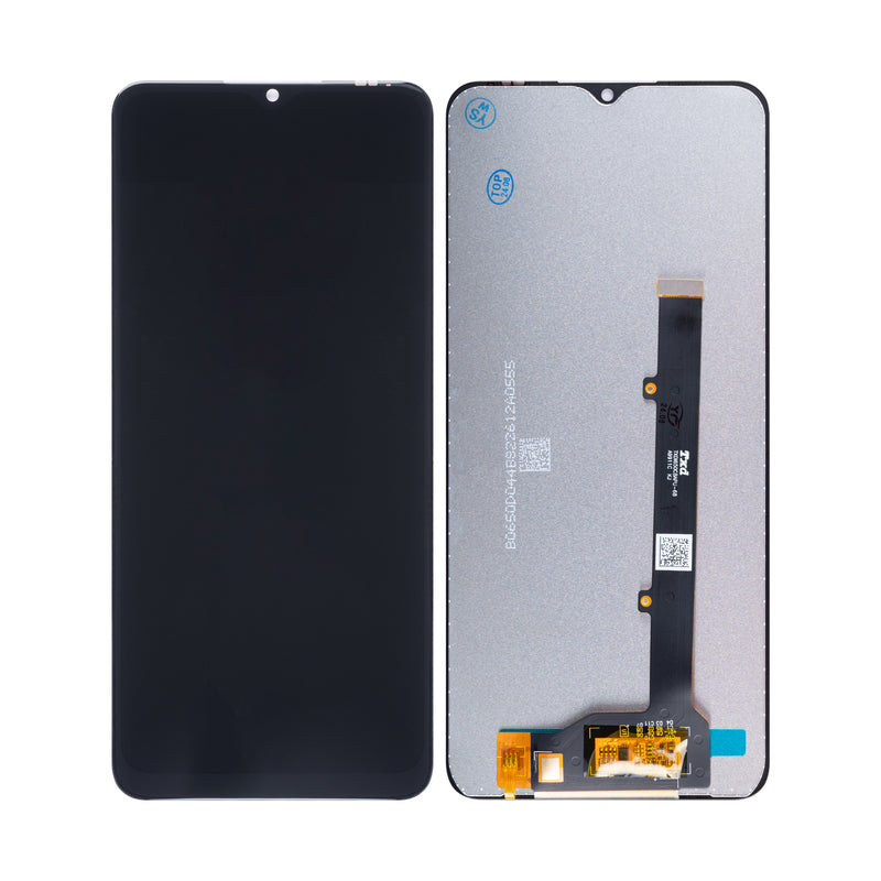 ZTE Blade A52 Display And Digitizer Without Frame Black OEM