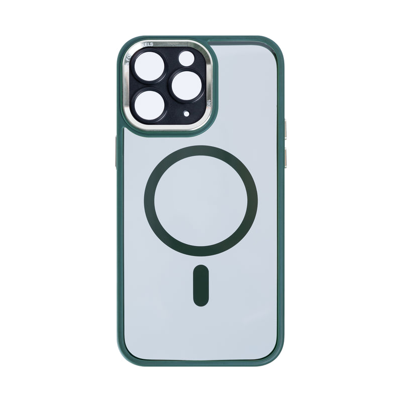 Rixus Classic 04 Case With MagSafe For iPhone 11 Pro Dark Green