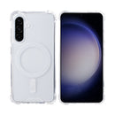 Rixus Anti-Burst Case With MagSafe For Samsung Galaxy A36 A366B Transparent