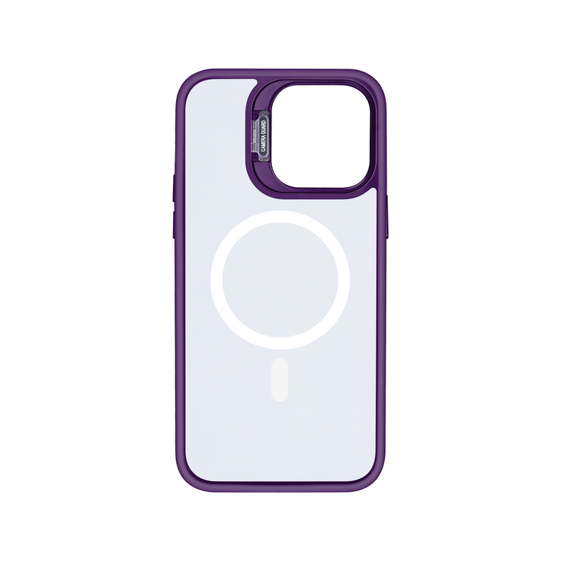 Rixus Classic 03 Case With MagSafe For iPhone 13 Pro Deep Purple