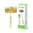 Rixus RXSF30G Mini Integrated Selfie Stick Bluetooth Green
