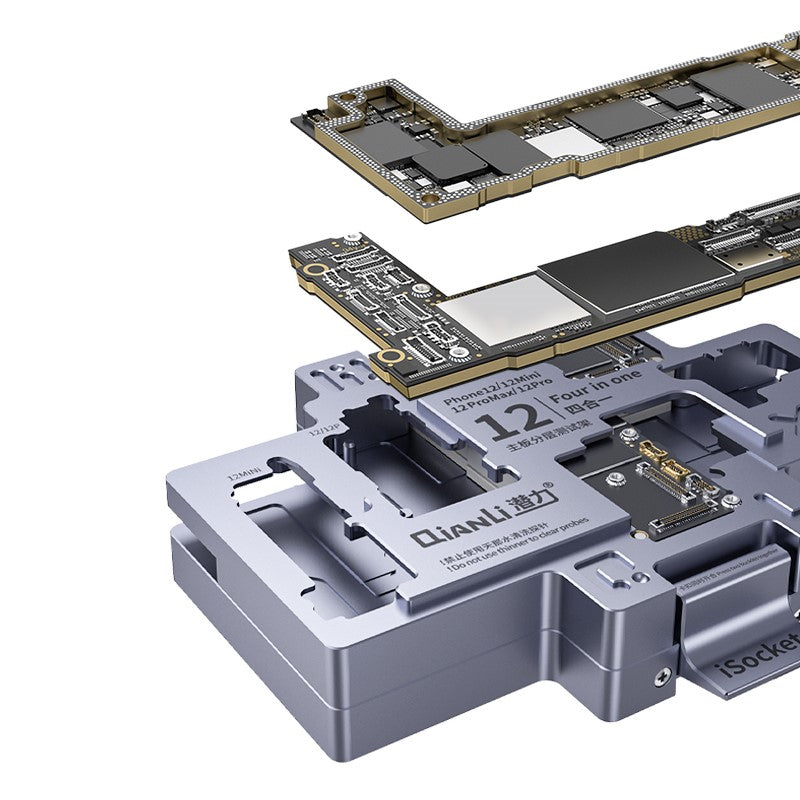 QianLi iSocket Motherboard Layered Test Frame Board pour iPhone 12 Mini