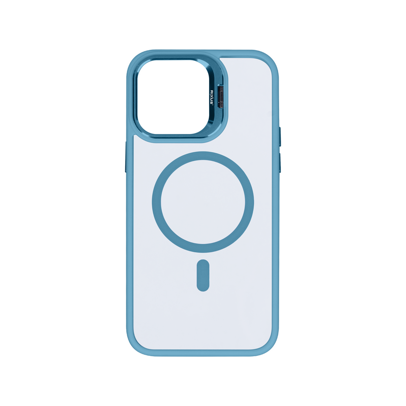Rixus Classic 03 Case With MagSafe For iPhone 13 Pro Light Blue