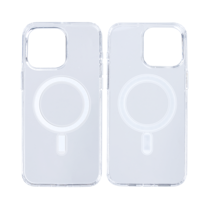 Rixus pour iPhone 15 Pro Max étui magnétique transparent