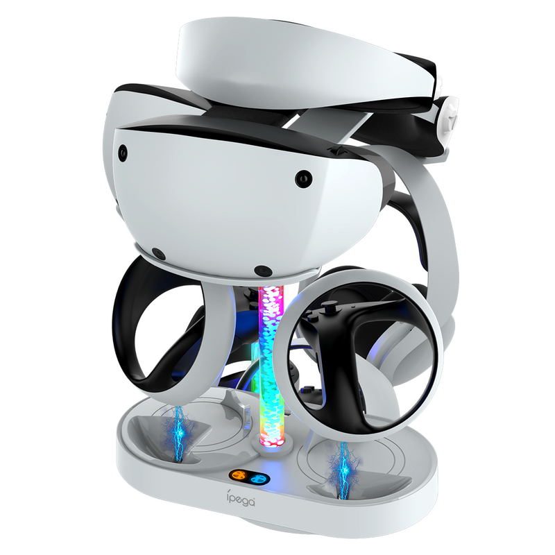 Para Consolas de juegos PlayStation 5 VR Dual Charger PG-P5V001 Negro/ Blanco