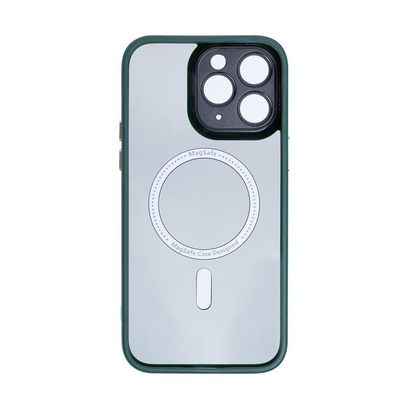 Rixus Classic 04 Case With MagSafe For iPhone 11 Pro Max Dark Green