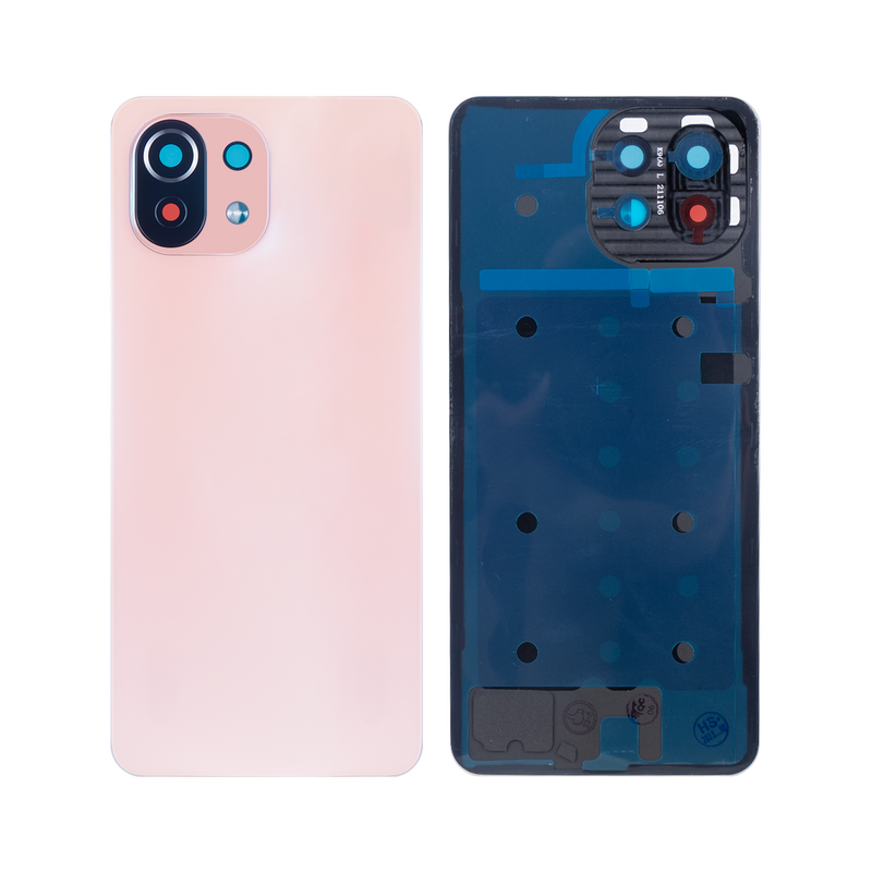 Xiaomi Mi 11 Lite (M2101K9AG) Back Cover Peach Pink With Lens