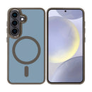 Rixus Classic 04 Case With MagSafe For Samsung Galaxy S25 Plus S936B Brown