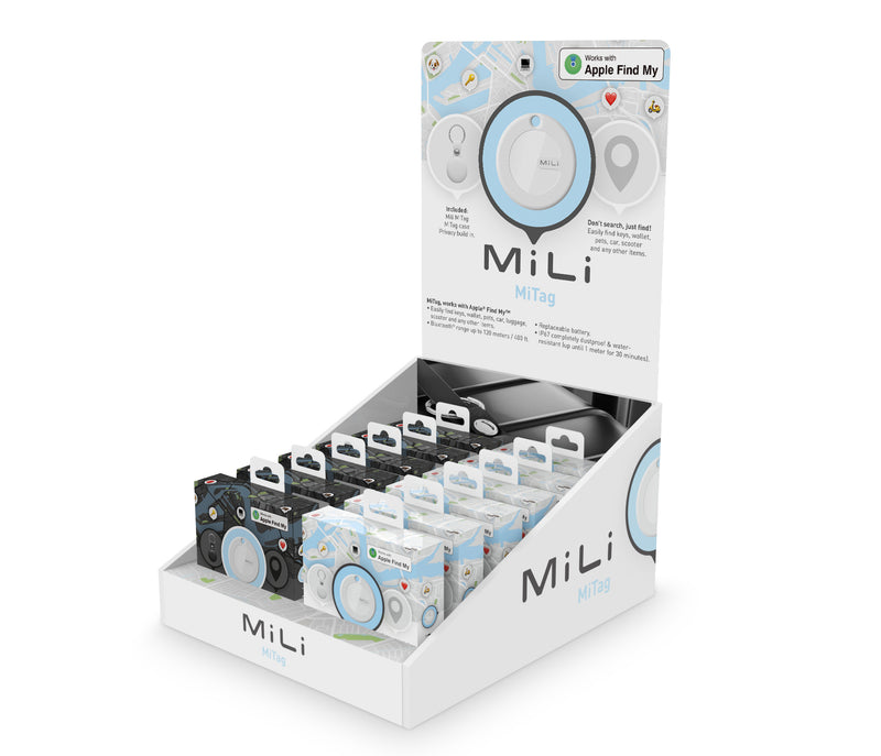 MiLi Launchbox 12 Packs MiTag 6 x Black, 6 x White (1 Pack)